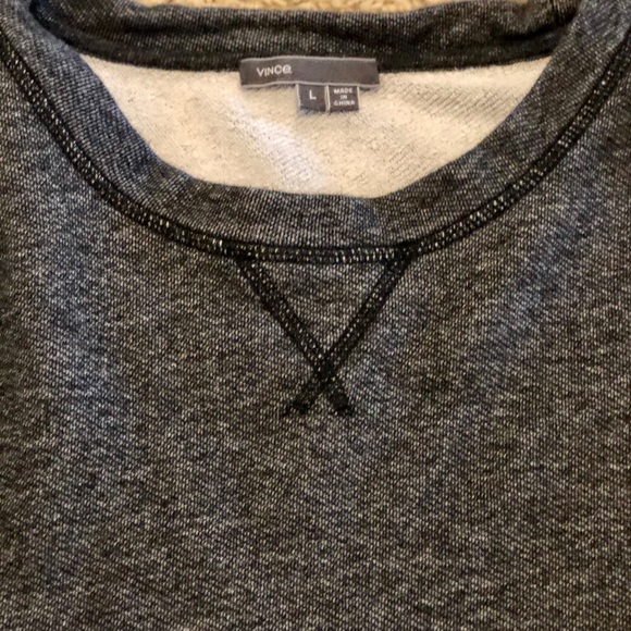 Vince Grey Maternity Sweatshirt - Picture 3 of 7